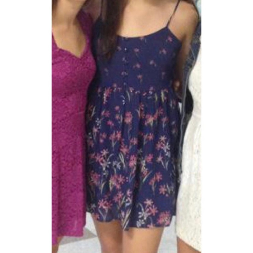 Forever 21 flowy flower dress